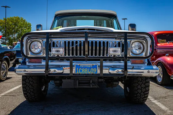 Рено Нью Йорк Августа 2021 Года Пикап Jeep J10 Honcho — стоковое фото