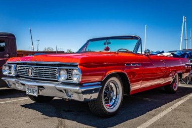 Reno, NV - 5 Ağustos 2021: 1963 Buick LeSabre Üstü açılabilir.