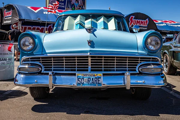 Reno Agosto 2021 1956 Ford Parklane Wagon Una Feria Automóviles —  Fotos de Stock