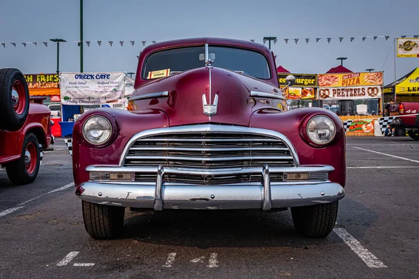 Reno Ağustos 2021 1946 Chevrolet Spor Coupe Yerel Bir Araba — Stok fotoğraf