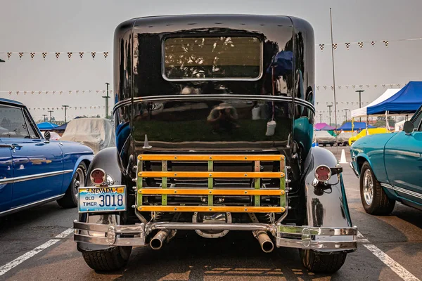 Reno Серпня 2021 1931 Ford Model Deluxe Tudor Sedan Місцевому — стокове фото