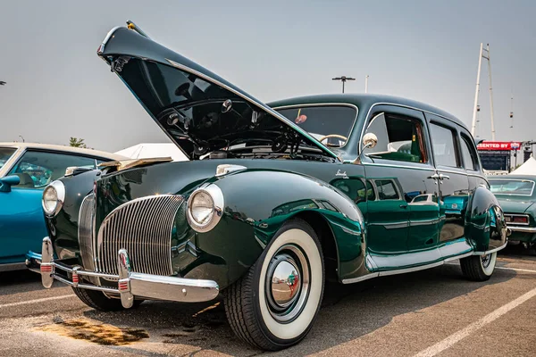 Reno Agosto 2021 1941 Lincoln Custom Limousine Una Feria Automóviles —  Fotos de Stock