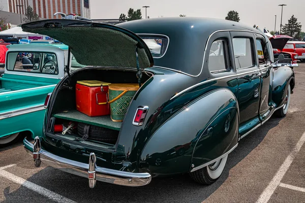 Reno August 2021 1941 Lincoln Custom Limousine Auf Einer Lokalen — Stockfoto