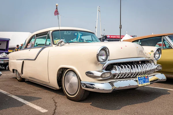 Reno Augusti 2021 1952 Ford Crestline Victoria Hardtop Coupe Lokal — Stockfoto