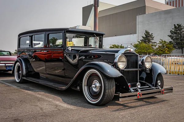 Reno Agosto 2021 1929 Packard Deluxe Eight Hearse Local Car —  Fotos de Stock