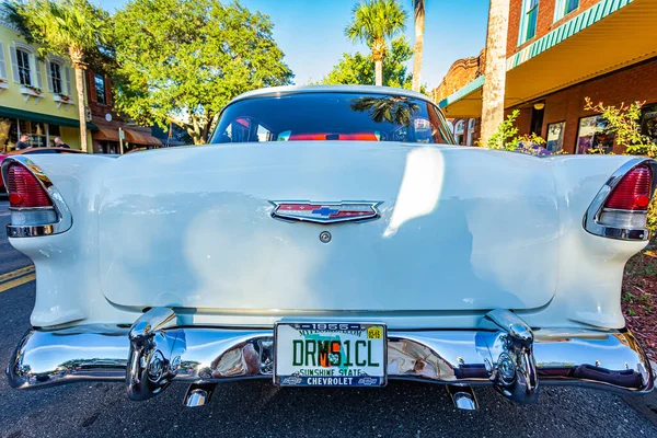 Fernandina Beach October 2014 Wide Angle Low Perspective Rear View — стокове фото