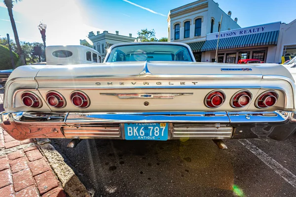 Fernandina Beach October 2014 Wide Angle Low Perspective Rear View — Foto Stock