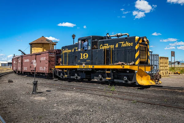 Antonito Agosto 2021 Cumbres Toltec General Electric Ton Diesel Locomotiva — Fotografia de Stock