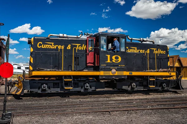 Antonito Agosto 2021 Cumbres Toltec General Electric Locomotora Motor Diesel —  Fotos de Stock