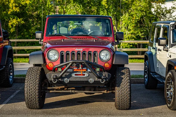 Pigeon Forge Août 2017 Modifié Road Jeep Wrangler Lors Rassemblement — Photo