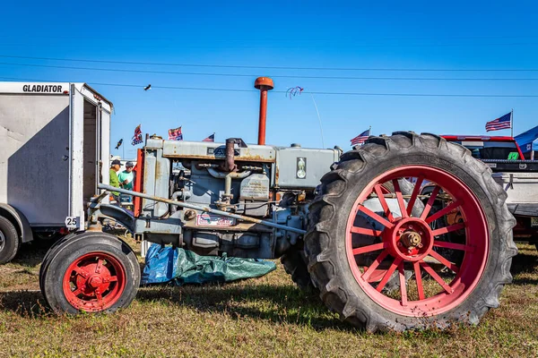 Fort Meade Février 2022 1932 Case Farm Tractor Salon Local — Photo