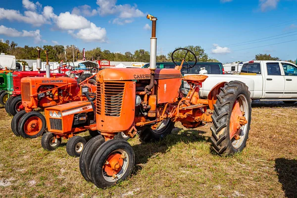 Fort Meade Février 2022 1949 Case Vac Tractor Local Tractor — Photo