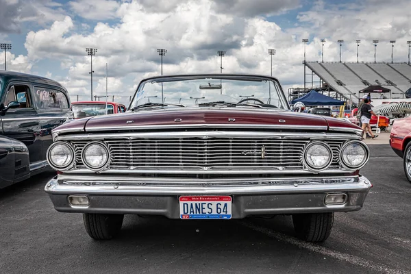 Lebanon Maggio 2022 Vista Frontale Bassa Prospettiva Una Ford Galaxie — Foto Stock