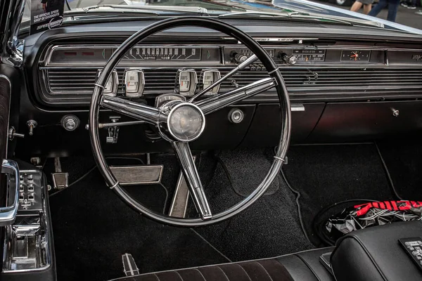 Libanon Mai 2022 Innenansicht Eines Lincoln Continental Cabriolets Von 1965 — Stockfoto
