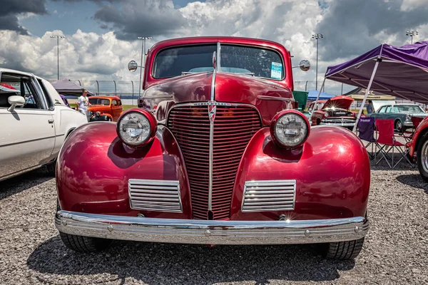 Ливан Мая 2022 Низкоперспективный Вид Chevrolet Master Coupe 1939 Года — стоковое фото