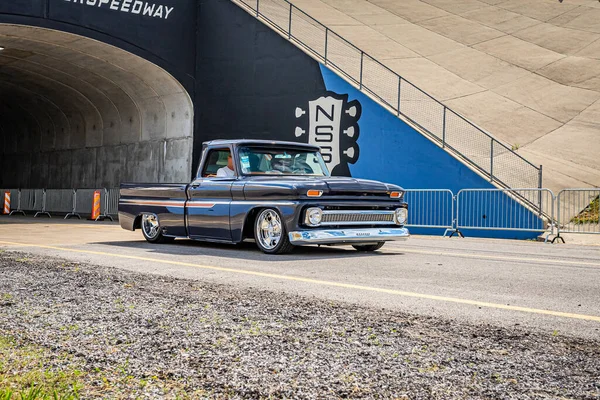 Libanon Května 2022 Širokoúhlý Pohled Chevrolet C10 Pickup Truck Roku — Stock fotografie