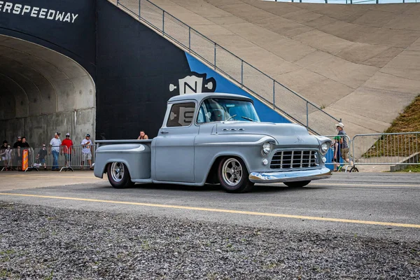 Lebanon May 2022 Wide Angle Front Corner View 1956 Chevrolet — Φωτογραφία Αρχείου