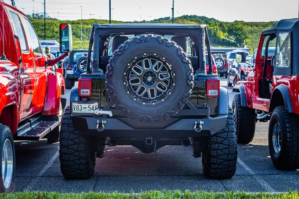 Pigeon Forge August 2017 Modified Road Jeep Wrangler Sport Unlimited — Stockfoto