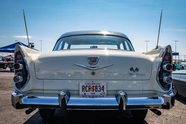 Lebanon May 2022 Low Perspective Rear View 1956 Dodge Coronet — 图库照片