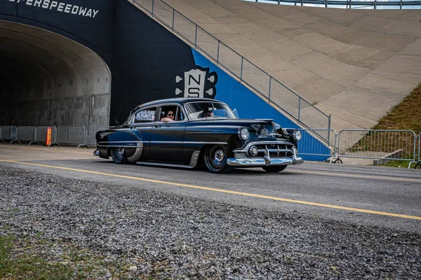 Lebanon May 2022 Wide Angle Front Corner View 1953 Chevrolet — Stockfoto