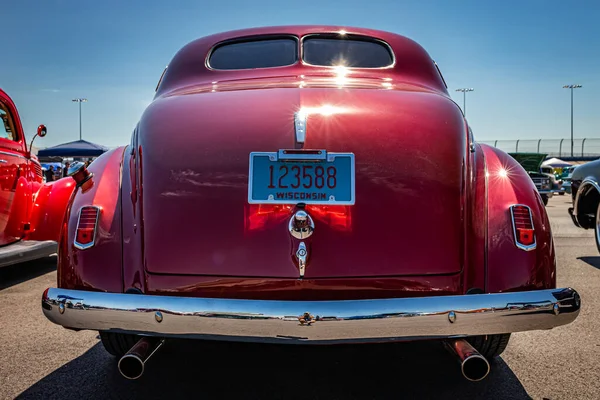 Lebanon May 2022 Low Perspective Rear View 1939 Nash Lafayette — Stock Photo, Image