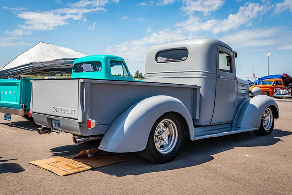 Lebanon May 2022 Low Perspective Rear Corner View 1937 Chevrolet — Photo