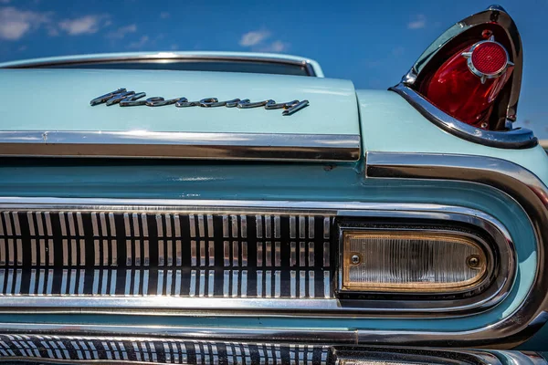 Lebanon May 2022 Low Perspective Close View 1962 Mercury Meteor — Fotografia de Stock