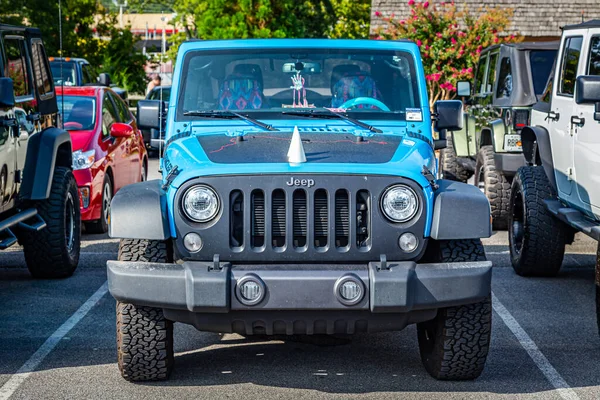 Pigeon Forge August 2017 Modified Jeep Wrangler Sport Unlimited Soft — Zdjęcie stockowe