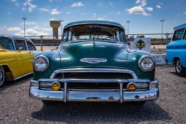 Lebanon May 2022 Low Perspective Front View 1952 Chevrolet Deluxe —  Fotos de Stock