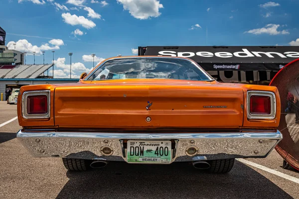 Lebanon May 2022 Low Perspective Rear View 1969 Plymouth Roadrunner — Foto Stock
