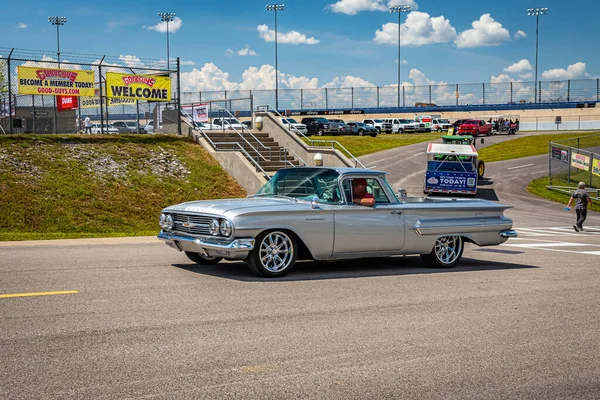 Lebanon May 2022 Wide Angle Front Corner View 1960 Chevrolet — Stock Fotó