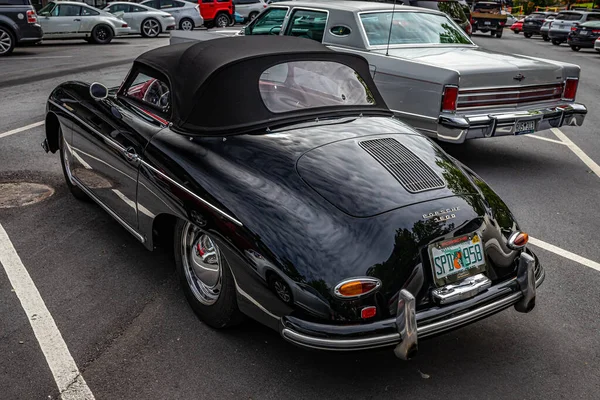 Highlands June 2022 High Perspective Rear Corner View 1958 Porsche — Stock Photo, Image