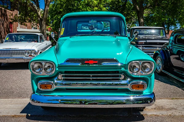 Falcon Heights June 2022 High Perspective Front View A1959 Chevrolet — 스톡 사진