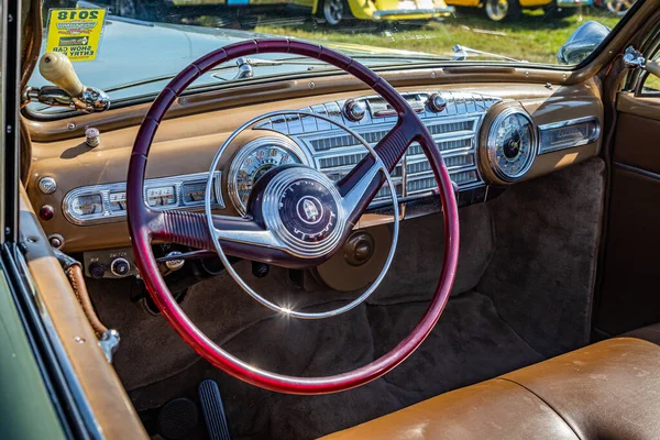 Daytona Beach November 2018 Interior View 1947 Lincoln Series Style — Zdjęcie stockowe