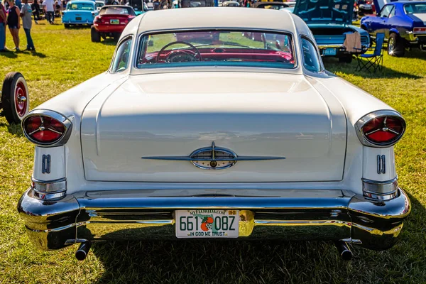 Daytona Beach November 2018 Högt Perspektiv Bakifrån 1957 Oldsmobile Golden — Stockfoto