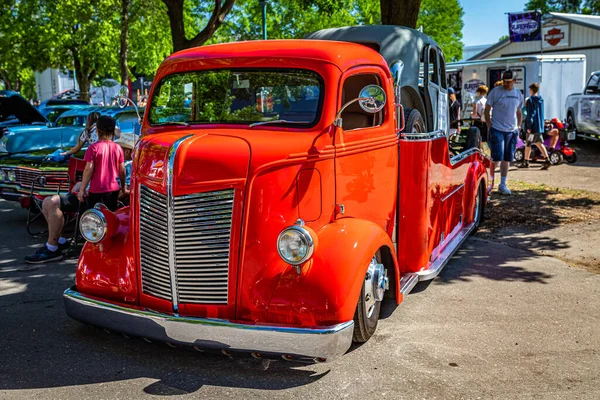 Falcon Heights Haziran 2022 Yerel Bir Araba Fuarında Bir Ford — Stok fotoğraf