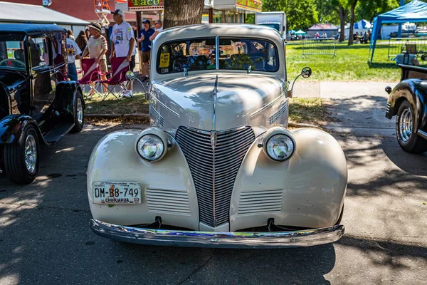 Falcon Heights Juni 2022 High Perspective Front View 1939 Chevrolet — Stockfoto