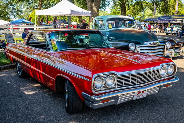 Falcon Heights Junho 2022 Vista Frontal Alta Perspectiva Chevrolet Impala — Fotografia de Stock