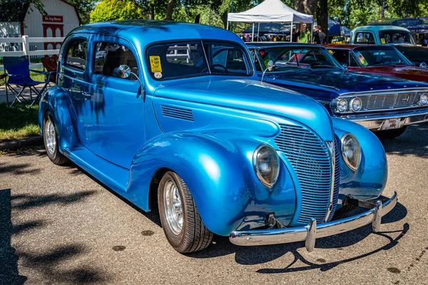 Falcon Heights Junho 2022 Vista Frontal Alta Perspectiva Ford Standard — Fotografia de Stock