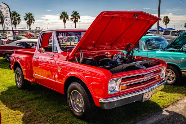 Daytona Beach November 2020 Högt Perspektiv Främre Hörnet 1967 Chevrolet — Stockfoto