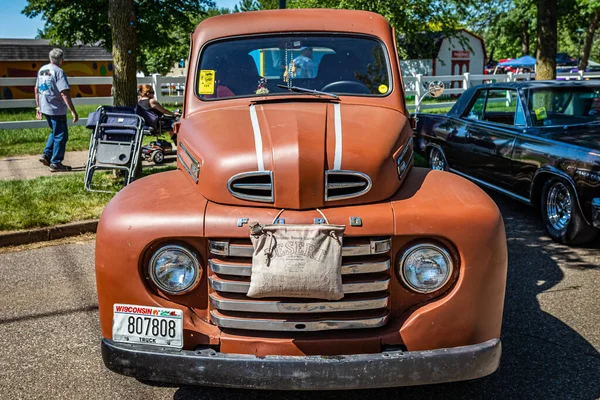 Falcon Heights Junho 2022 Vista Frontal Alta Perspectiva Ford Pickup — Fotografia de Stock