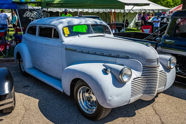 Falcon Heights 2022 Június Egy 1940 Chevrolet Master Deluxe Door — Stock Fotó