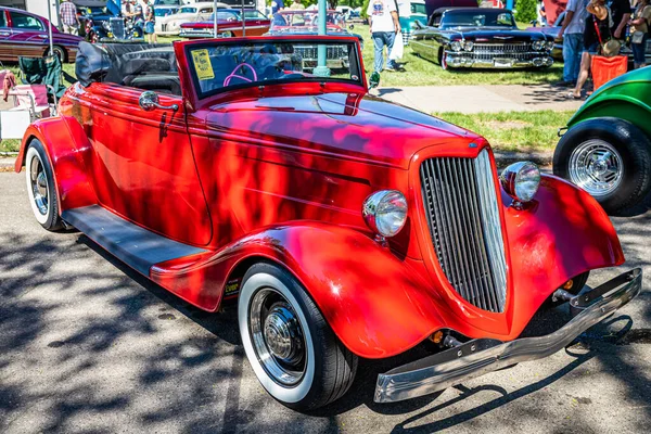 Falcon Heights Junho 2022 Vista Frontal Alta Perspectiva Ford Roadster — Fotografia de Stock