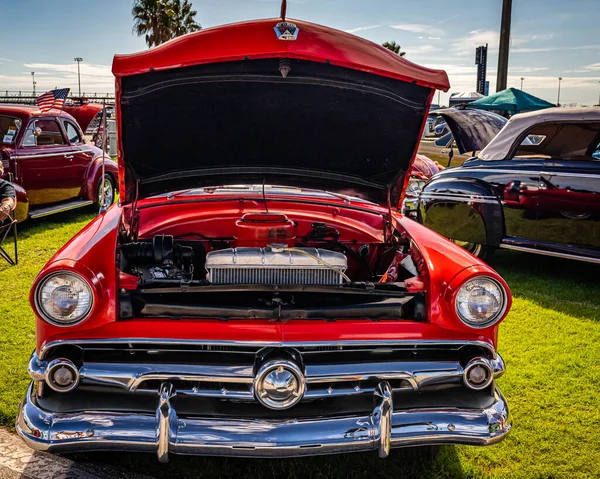 Daytona Beach November 2020 Högt Perspektiv Framifrån 1954 Ford Crestline — Stockfoto