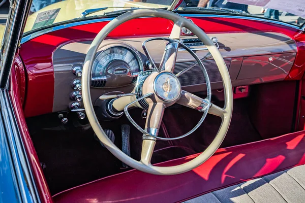 Daytona Beach November 2020 Interiör Detalj Syn 1949 Oldsmobile Futuramic — Stockfoto