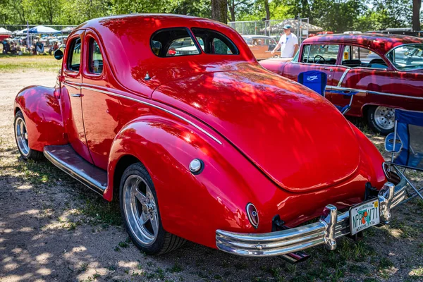 Falcon Heights Juni 2022 Högt Perspektiv Bakre Hörnet 1939 Ford — Stockfoto