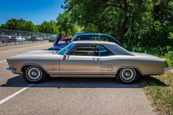 Falcon Heights June 2022 High Perspective Side View 1963 Buick — Stock Photo, Image