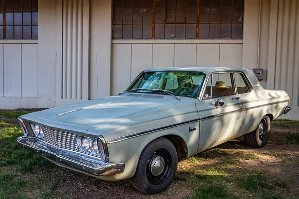 Falcon Heights Junho 2022 Vista Frontal Alta Perspectiva Plymouth Belvedere — Fotografia de Stock