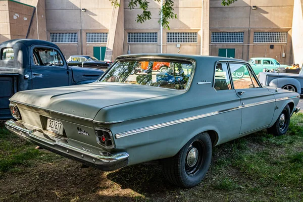 Falcon Heights Czerwca 2022 Widok Tylnego Rogu 1963 Plymouth Belvedere — Zdjęcie stockowe