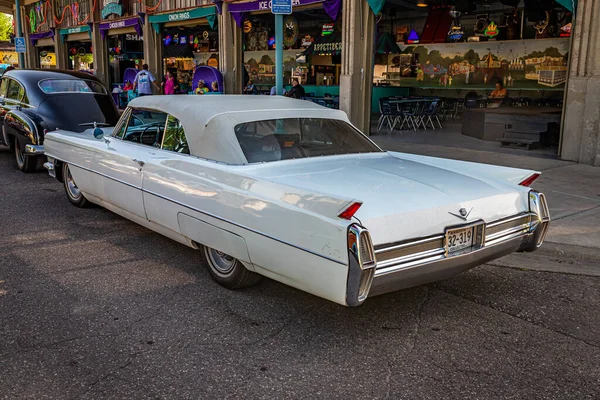 Falcon Heights Junho 2022 Vista Canto Traseiro Alta Perspectiva Cadillac — Fotografia de Stock